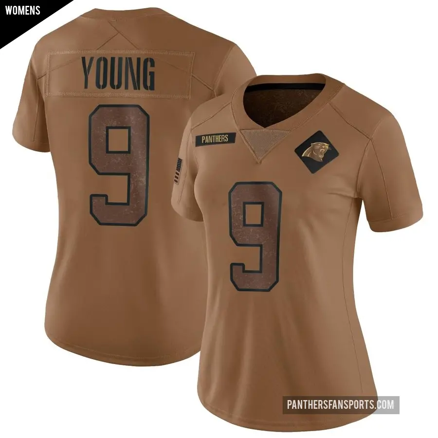Youth Bryce Young Blue Carolina Panthers Replica Player Jersey