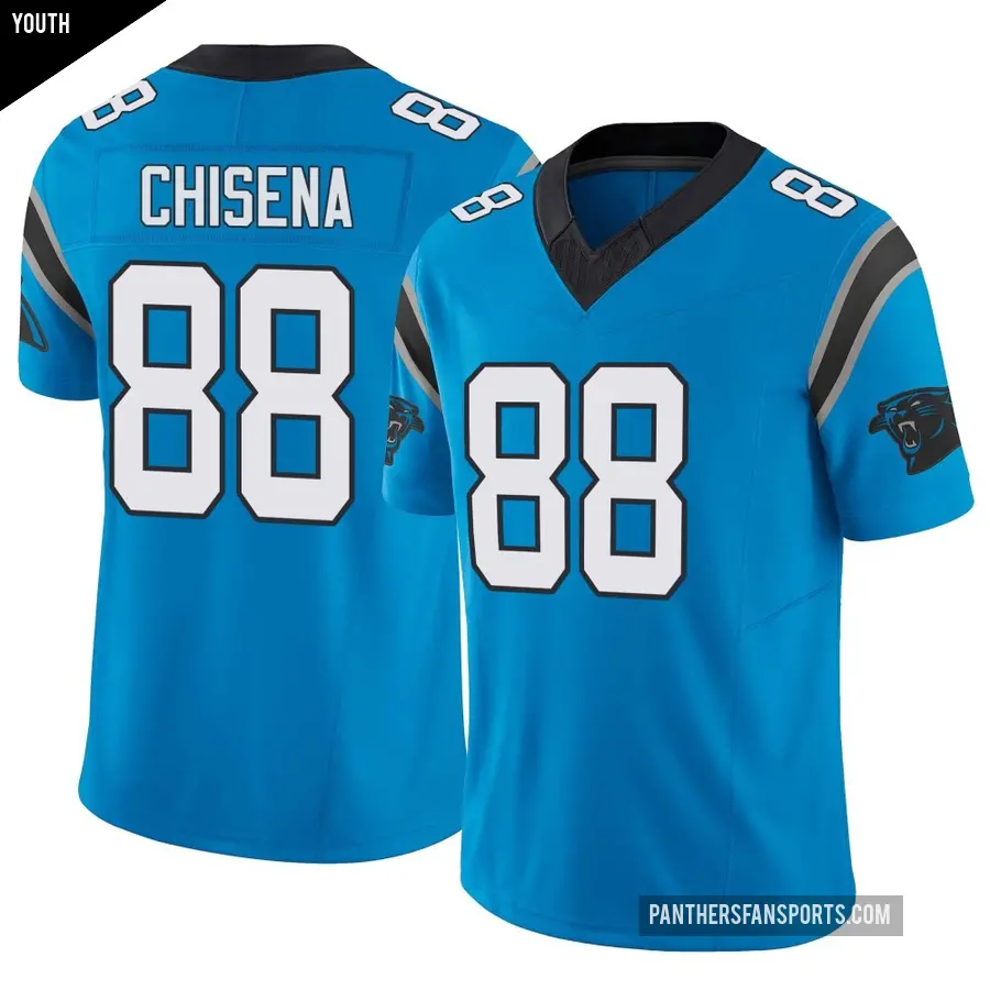 Youth Carolina Panthers ＃88 Dan Chisena Blue Limited Vapor F.U.S.E. Jersey