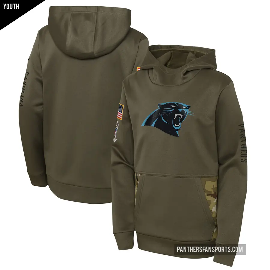 Panthers Salute to Service Hoodies Panthers Store